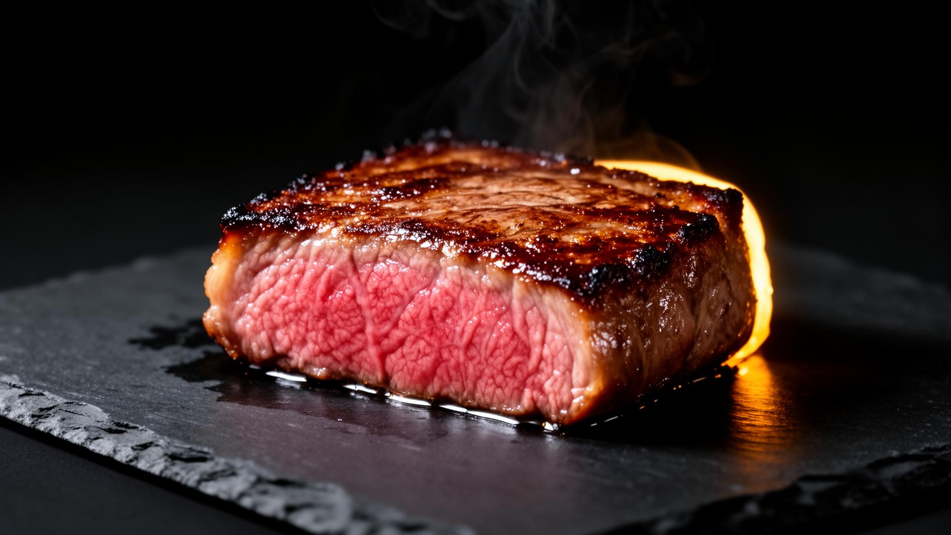 A5 Wagyu — thermal precision sear